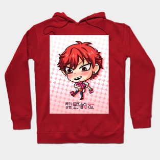 Gekkan Shoujo Nozaki kun! Heart hoarder Nozaki two sided Hoodie